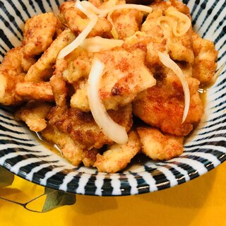 フライパンで簡単甘酢チキン